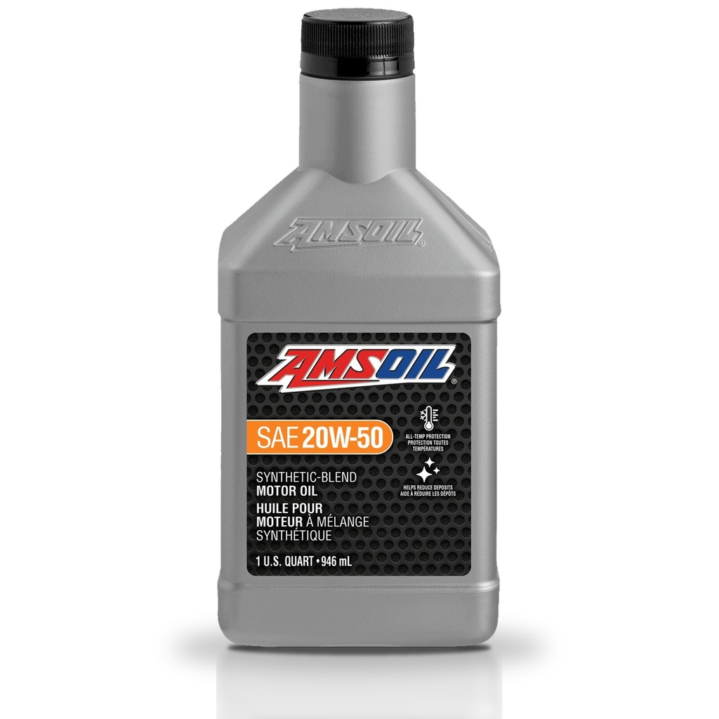 [AMSB2050QT] Aceite 20w50 Amsoil Mezcla Sintetica Api Sp Sq 1 Litro