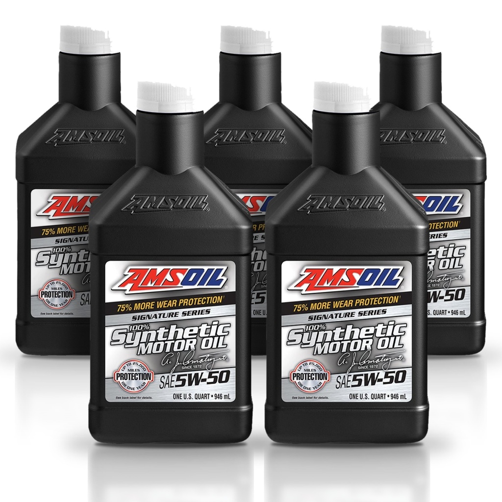 [KIT-AMAMRQT-5L] KIT DE 5 ACEITES 5w50 Signature Sintético 