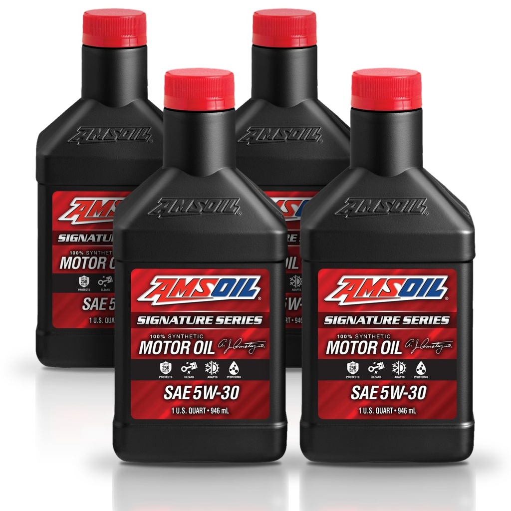 [KIT-AMASLQT-4L] Kit De 4 Aceites 5w30 Signature Sintetico  Amsoil Premium