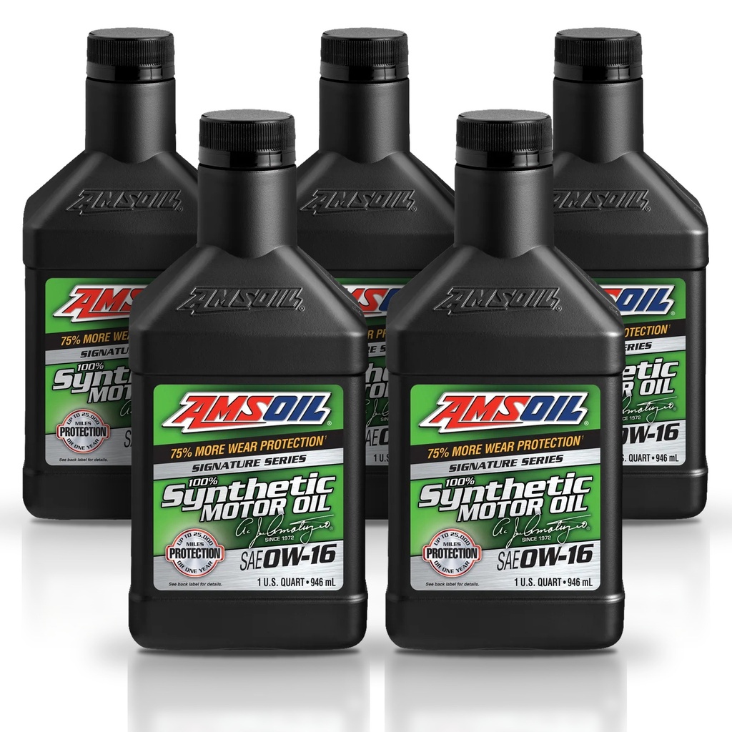[KIT-AMAZSQT-5L] Kit De 5 Aceites Amsoil Signature Series 0W16 Sintetico 5L
