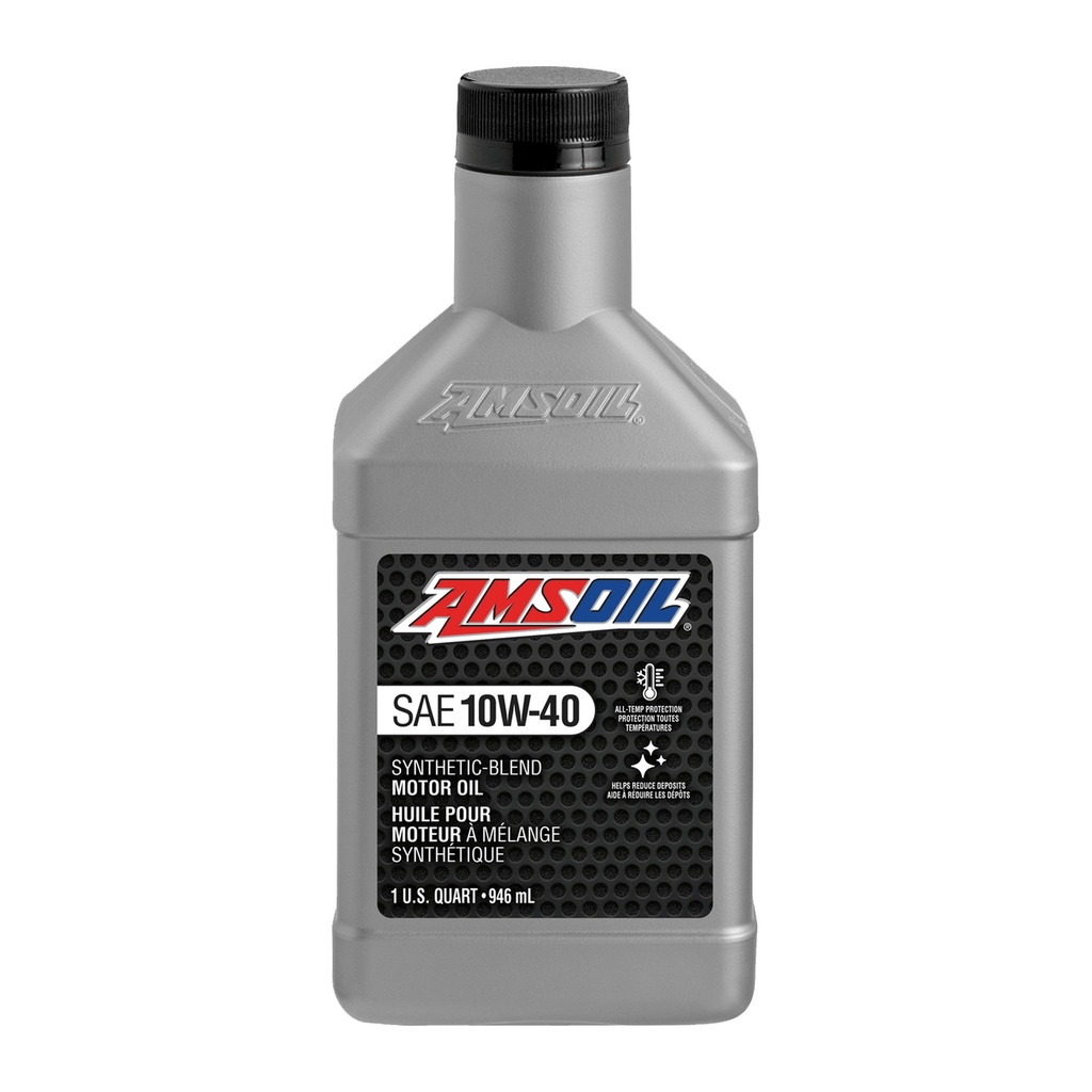 [AMSB1040QT] Aceite De Motor Mezcla Sintética  Sae 10w40 Amsoil  1 Litro