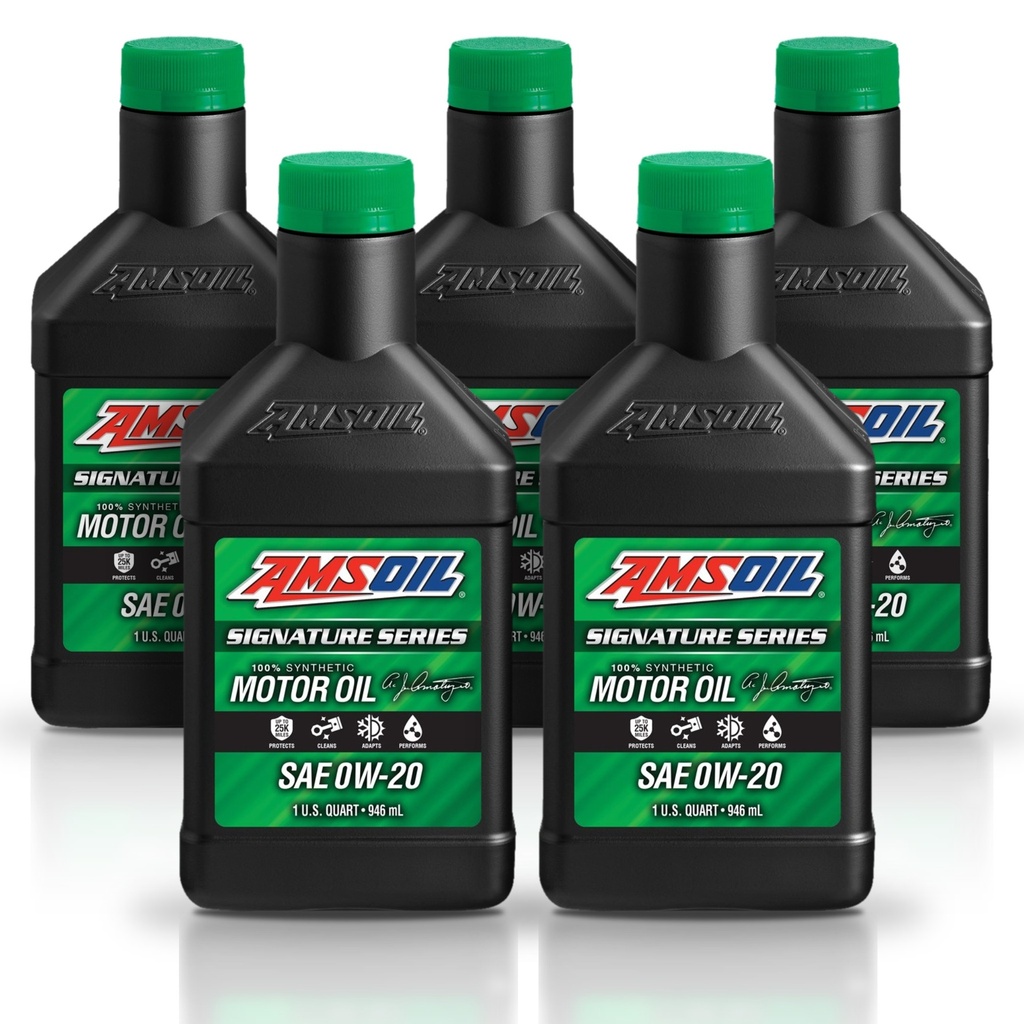 [KIT-AMASMQT-5L] Kit De 5 Aceites 0w20 Sintético Signatura Amsoil Premium