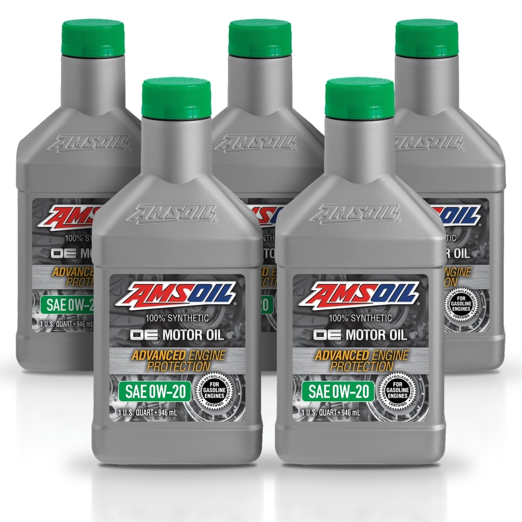 [KIT-AMOEZQT-5L] Kit De 5 Aceites 0w20 Oe Amsoil Sintético Performance 5L