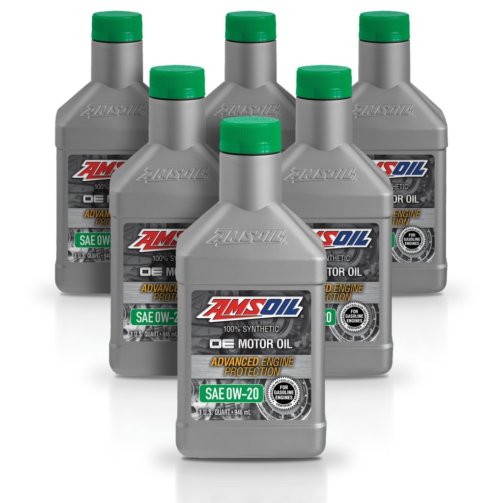 [KIT-AMOEZQT-6L] Kit De 6 Aceites 0w20 Oe Amsoil Sintético Performance 6L