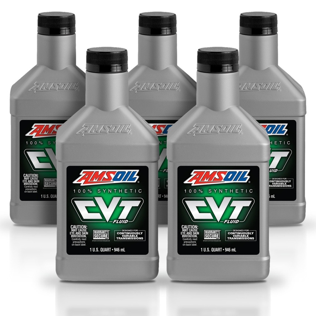 [KIT-AMCVTQT-5L] Kit De 5 Aceites De Caja Transmision Cvt Sintetico Amsoil