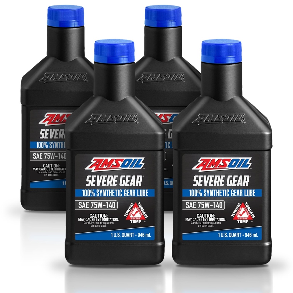 [KIT-AMSVOQT-4L] Kit De 4 Aceites Sintetico Diferencial Trasero Transmision Can-am