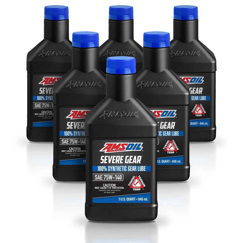 [KIT-AMSVOQT-6L] Kit De 6 Aceite Diferencial Trasero Transmision Can-am 6l