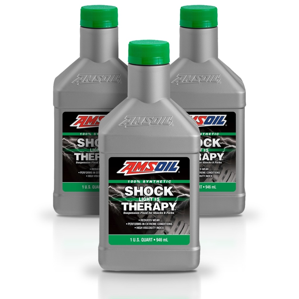 [KIT-AMSTLQT-3L] Kit De 3 Fluidos De Suspensión Light #5 Amsoil Shock Therapy