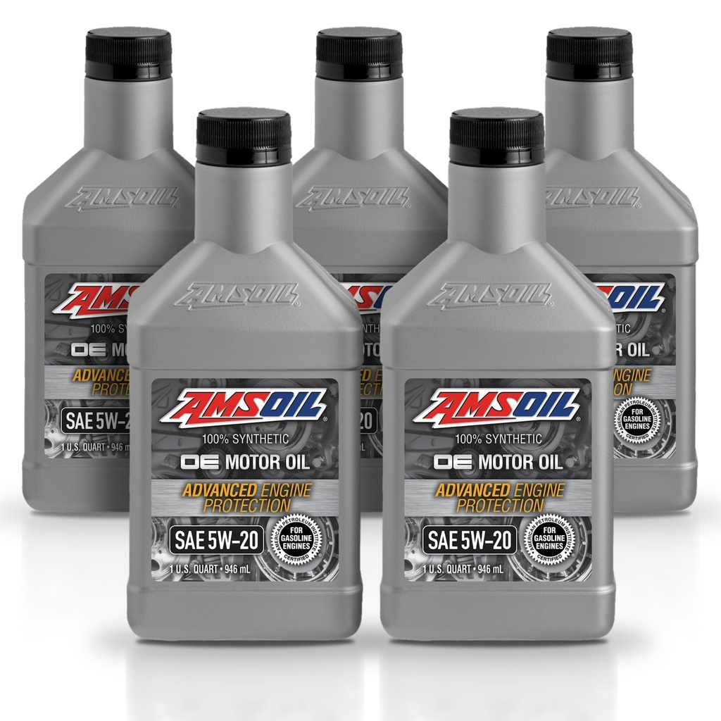 [KIT-AMOEMQT-5L] Kit De 5 Aceites 5w20 Oe 100% Sintético Performance Amsoil