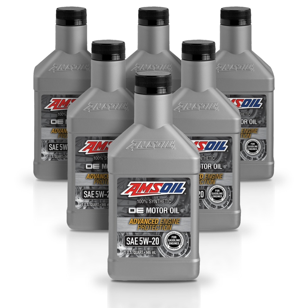 [KIT-AMOEMQT-6L] Kit De 6 Aceites 5w20 Oe 100% Sintético Performance Amsoil
