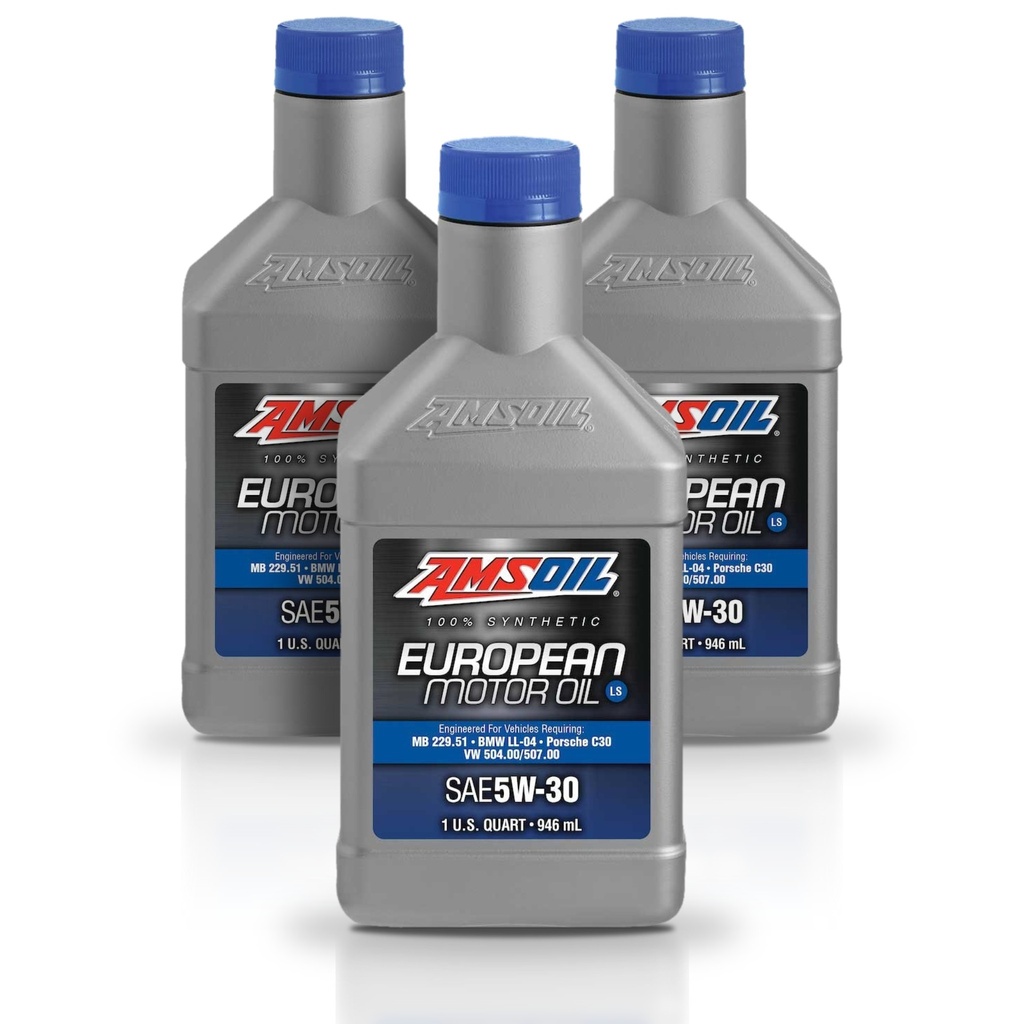[KIT-AMAELQT-3L] KIT De 3 Aceite 5w30 100% Sintetico Formula Europea Amsoil 3L