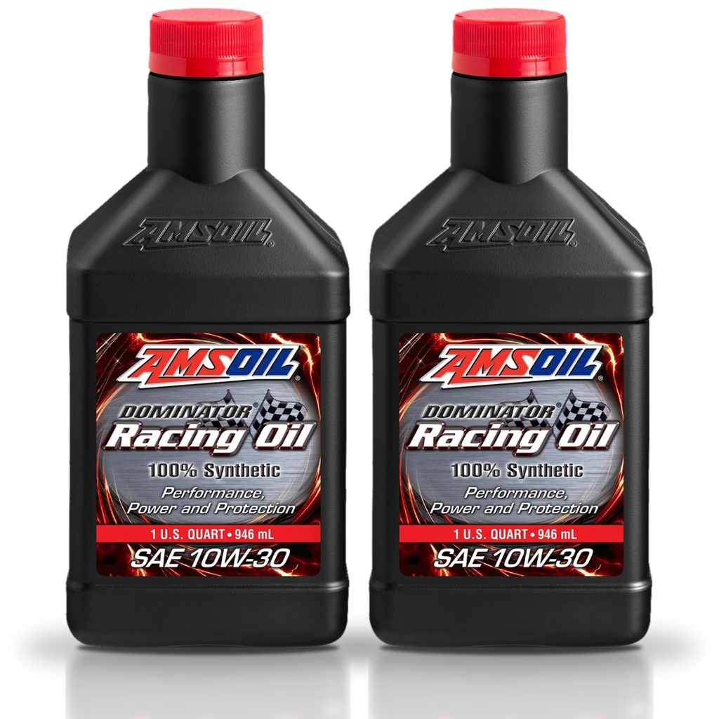 [KIT-AMRD30QT-2L] Kit De 2 Aceites 10w30 Dominator Racing 100% Sintetico Amsoil