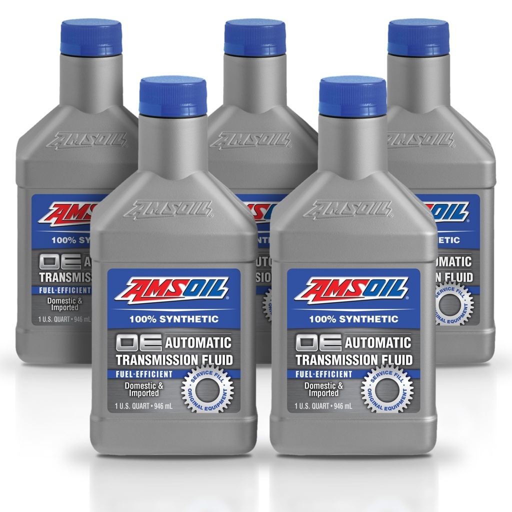 [KIT-AMOTLQT-5L] KIT De 5 Aceites Transmision Automatica Sintetico Atf Mercom 5l Amsoil