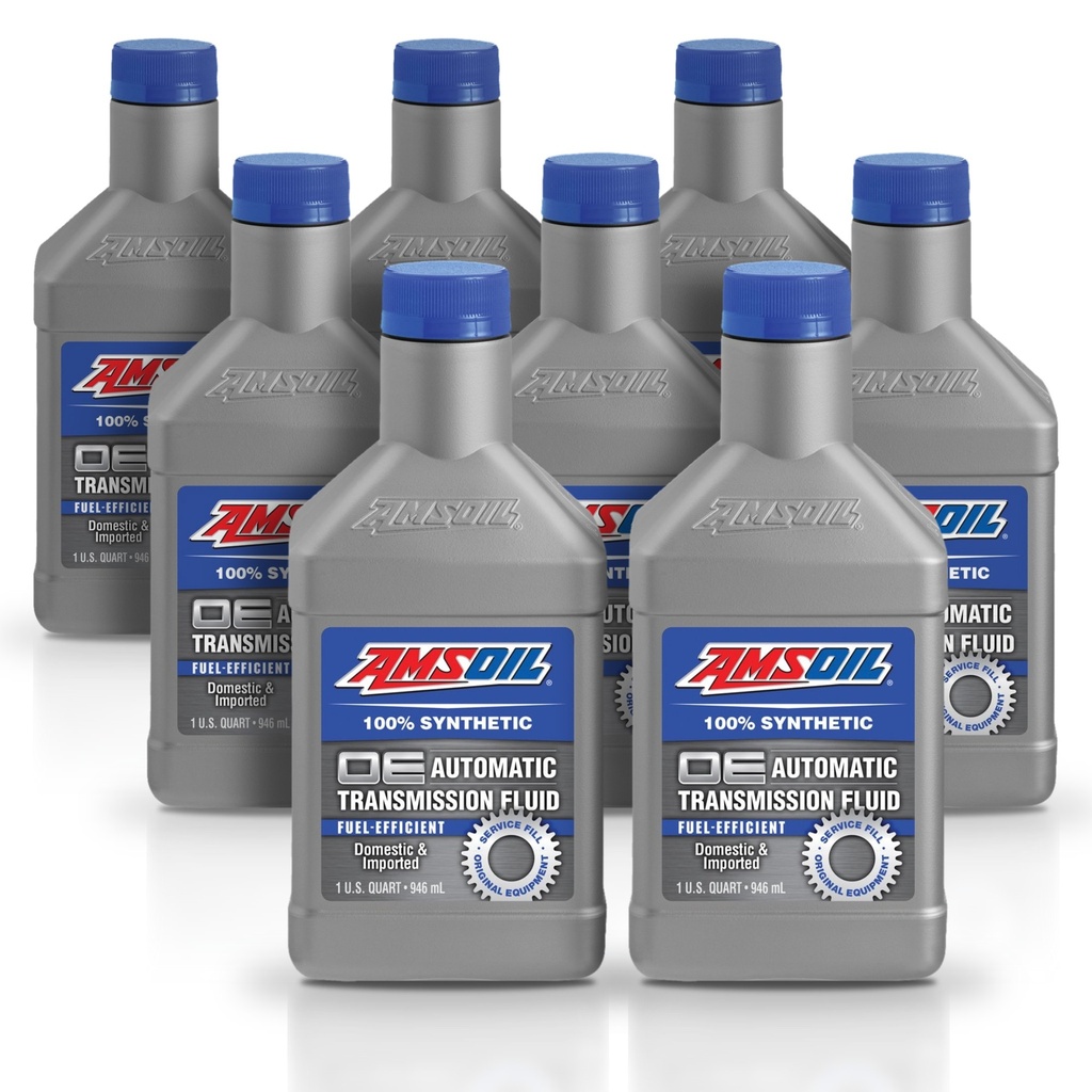 [KIT-AMOTLQT-8L] KIT De 8 Aceites Transmision Automatica Sintetico Atf Mercom 8l Amsoil