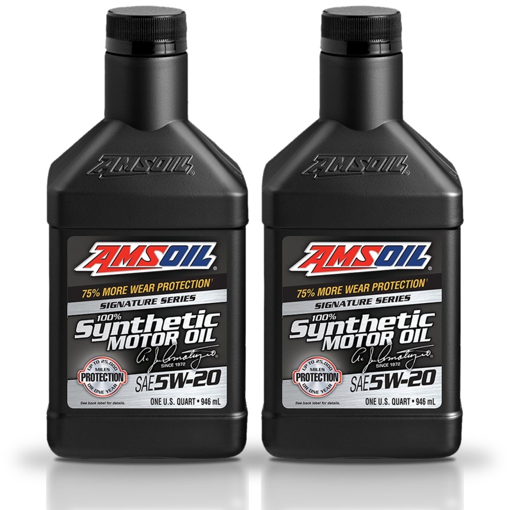 [KIT-AMALMQT-2L] Kir De 2 Aceite 5w20 De Motor Amsoil Signature 100% Sintetico 2L