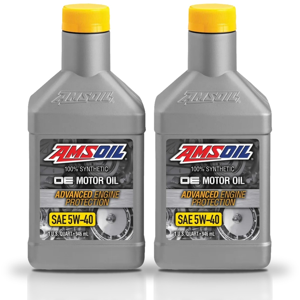 [KIT-AMOEBQT-2L] Kit De Aceite De Motor 5w40 Oe 100% Sintetico Amsoil Litro