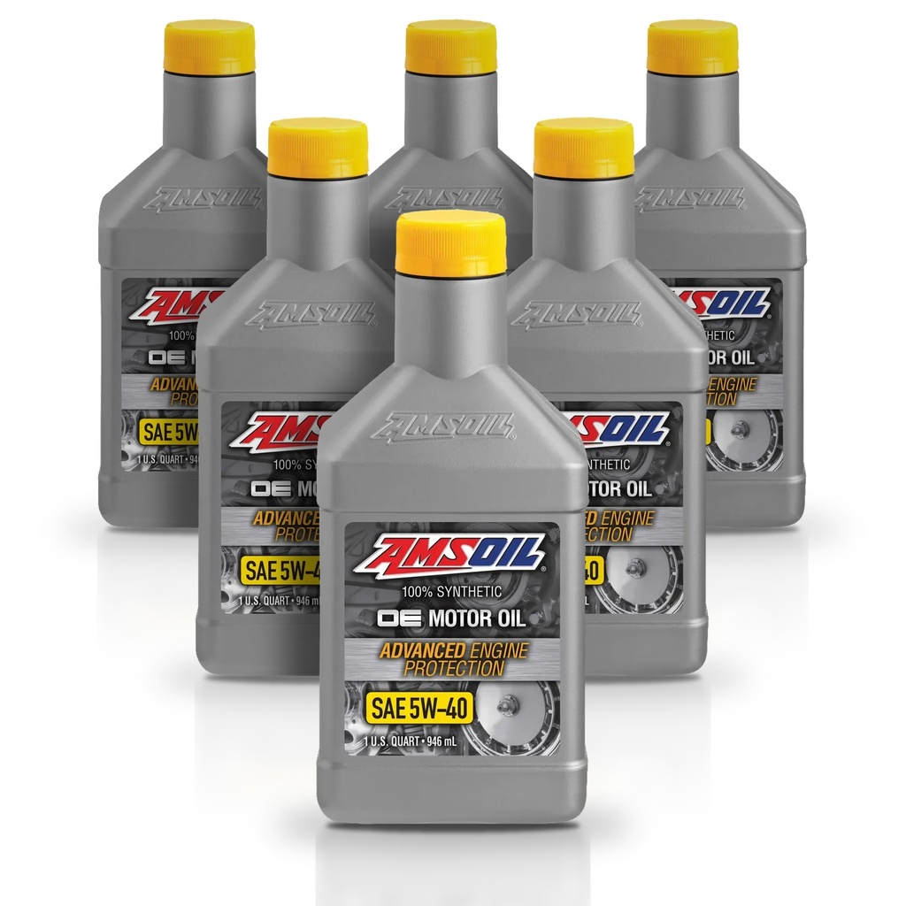 [KIT-AMOEBQT-6L] Kit de 6 Aceites De Motor 5w40 Oe 100% Sintetico Amsoil 6L