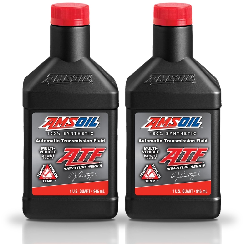 [KIT-AMATFQT-2L] Kit de 2 Aceite De Transmision Automatica 100% Sintetico Amsoil 2L
