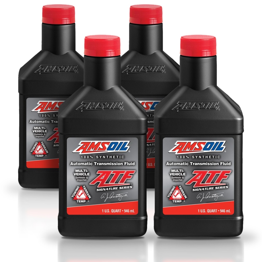 [KIT-AMATFQT-4L] Kit De 4 Aceite De Transmision Automatica 100% Sintetico Amsoil 4L