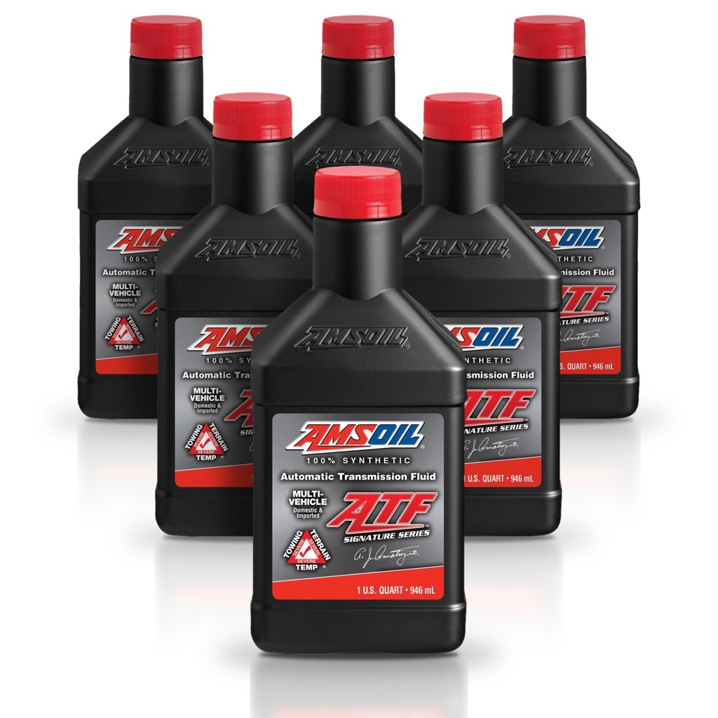 [KIT-AMATFQT-6L] Kit De 6 Aceite De Transmisión Automatica 100% Sintetico Amsoil 6L