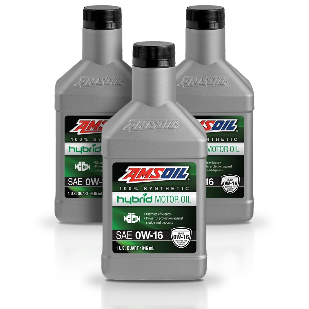 [KIT-AMHE016QT-3L] Kit 3 Litros 0W16 Full Syn Hybrid Motor Oil AMSOIL