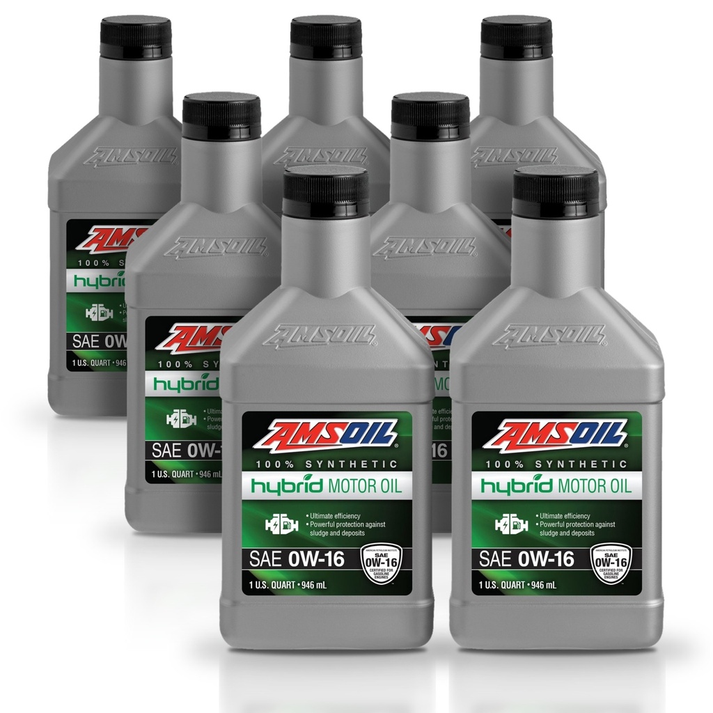 [KIT-AMHE016QT-7L] Kit 7 Litros 0W16 Full Syn Hybrid Motor Oil AMSOIL
