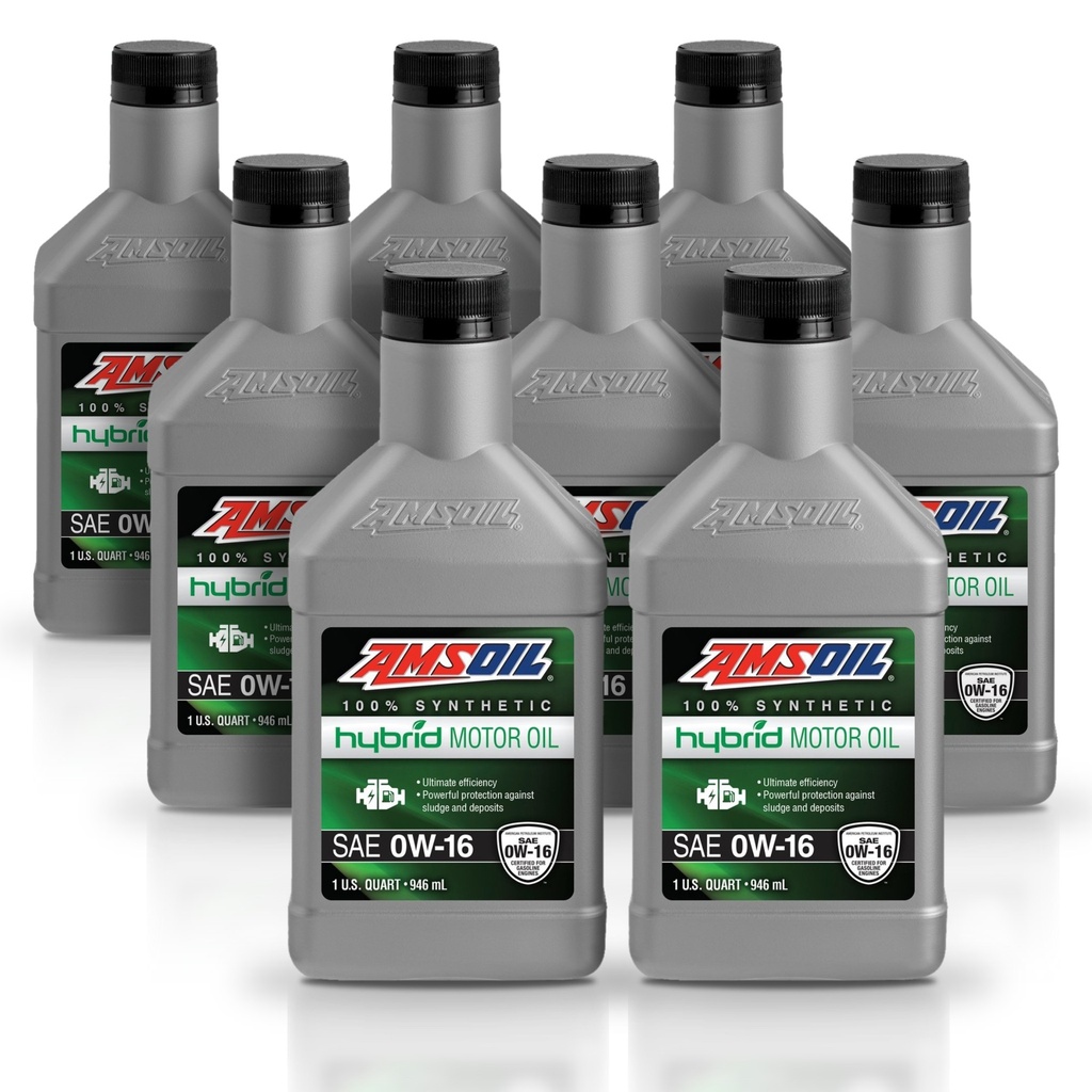 [KIT-AMHE016QT-8L] Kit 8 Litros 0W16 Full Syn Hybrid Motor Oil AMSOIL