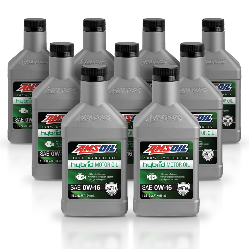[KIT-AMHE016QT-9L] Kit 9 Litros 0W16 Full Syn Hybrid Motor Oil AMSOIL