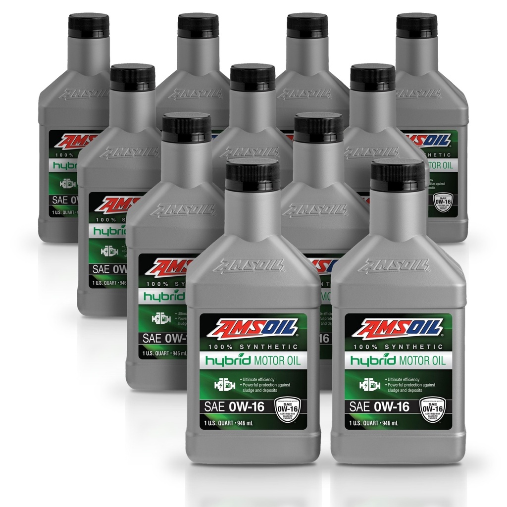 [KIT-AMHE016QT-11L] Kit 11 Litros 0W16 Full Syn Hybrid Motor Oil AMSOIL