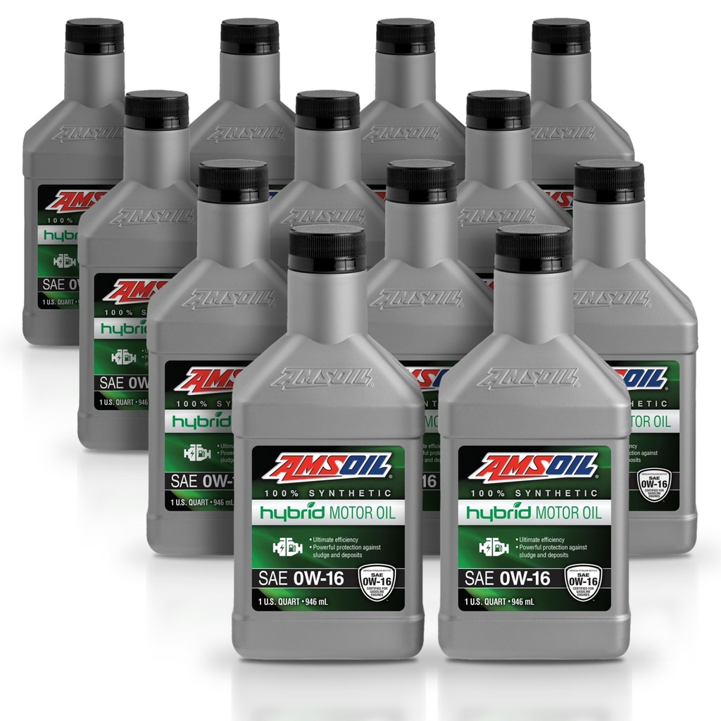 [KIT-AMHE016QT-12L] Kit 12 Litros 0W16 Full Syn Hybrid Motor Oil AMSOIL