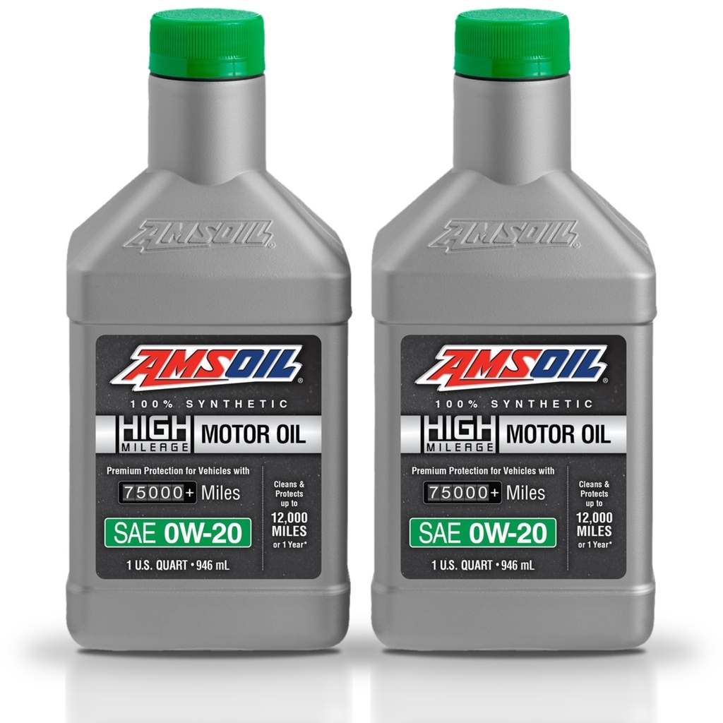[KIT-AMHM020QT-2L] Kit 2 Litros 0W20 Full Syn High Mileage Oil AMSOIL