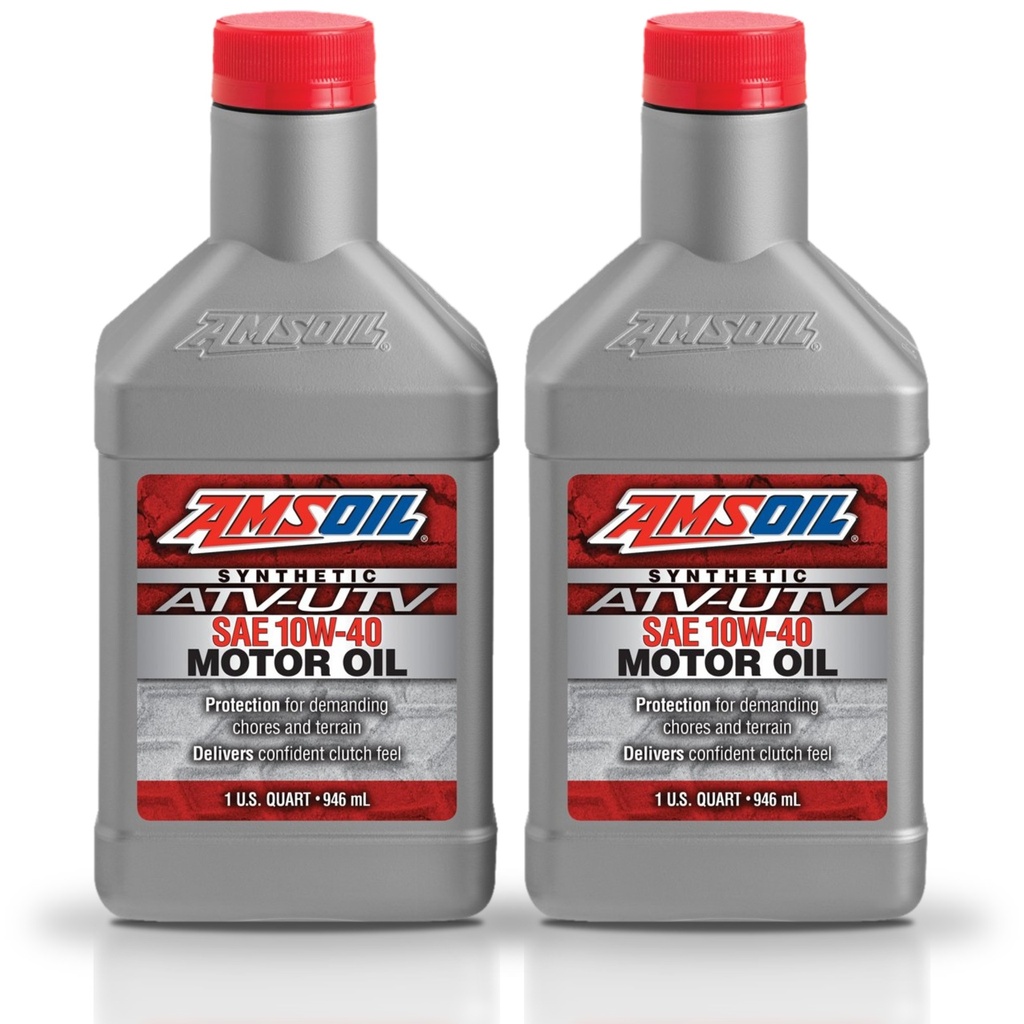 [KIT-AMAUV40QT-2L] Kit 2 Litros 10W40 Synthetic ATV/UTV Motor Oil AMSOIL