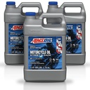 Kit 3 Galones 10W40 Synthetic Motorcycle Oil AMSOIL