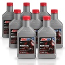 Kit 8 Litros 15W50 Synthetic Metric Motorcycle Oil AMSOIL