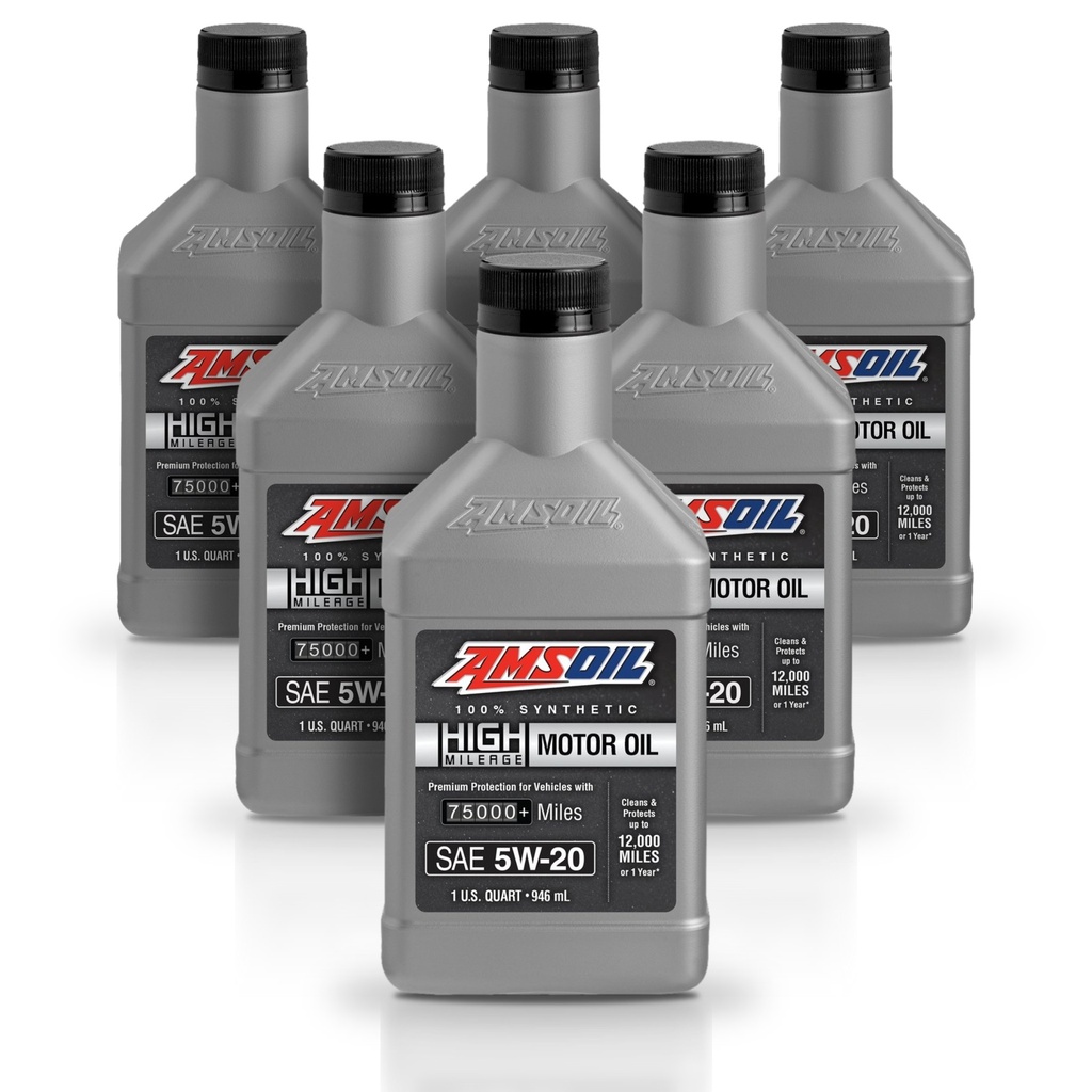 [KIT-AMHM520QT-6L] Kit 6 Litros 5W20 Full Syn High Mileage Oil AMSOIL