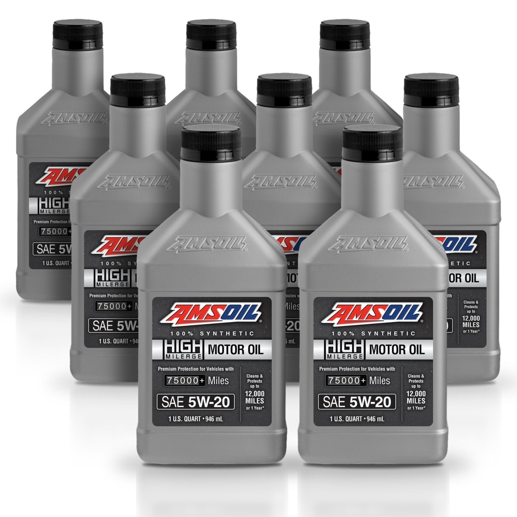 [KIT-AMHM520QT-8L] Kit 8 Litros 5W20 Full Syn High Mileage Oil AMSOIL