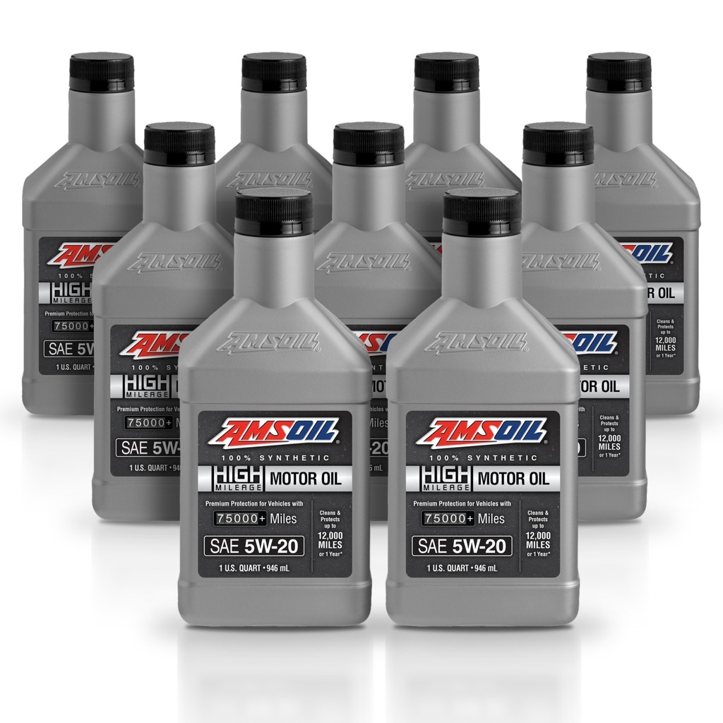 [KIT-AMHM520QT-9L] Kit 9 Litros 5W20 Full Syn High Mileage Oil AMSOIL