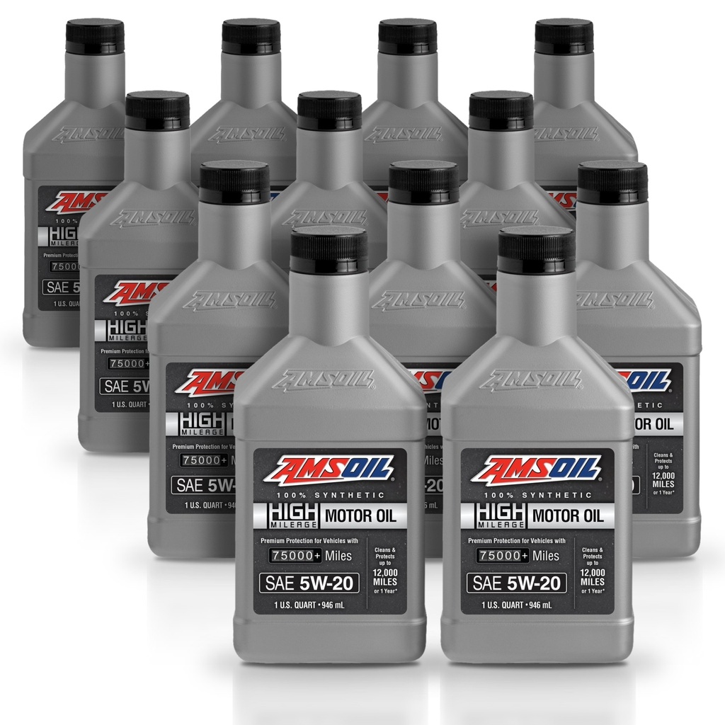 [KIT-AMHM520QT-12L] Kit 12 Litros 5W20 Full Syn High Mileage Oil AMSOIL