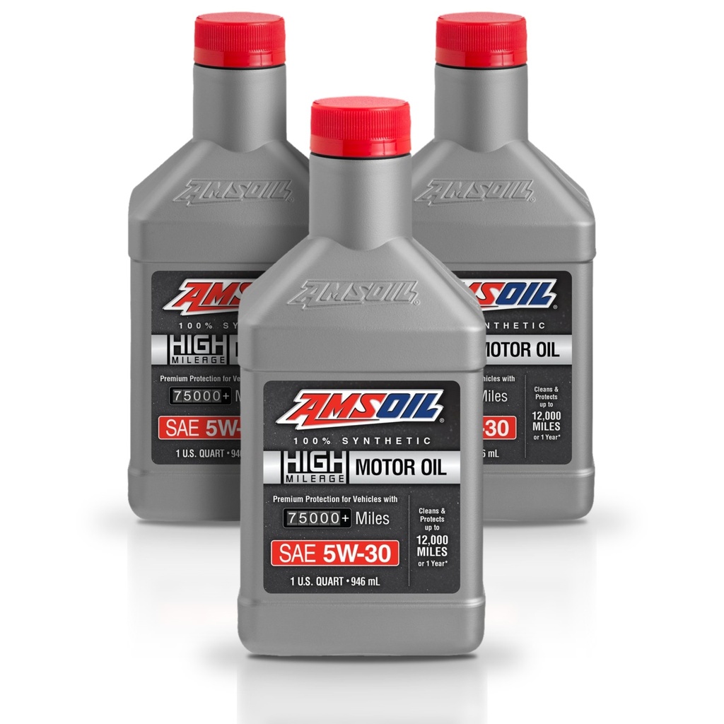 [KIT-AMHM530QT-3L] Kit 3 Litros 5W30 Full Syn High Mileage Oil AMSOIL