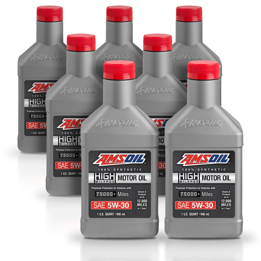[KIT-AMHM530QT-7L] Kit 7 Litros 5W30 Full Syn High Mileage Oil AMSOIL