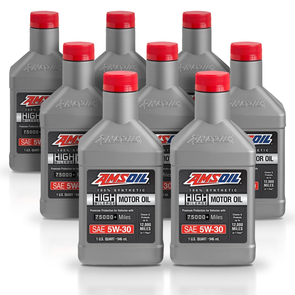 [KIT-AMHM530QT-8L] Kit 8 Litros 5W30 Full Syn High Mileage Oil AMSOIL