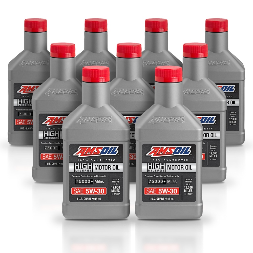 [KIT-AMHM530QT-9L] Kit 9 Litros 5W30 Full Syn High Mileage Oil AMSOIL
