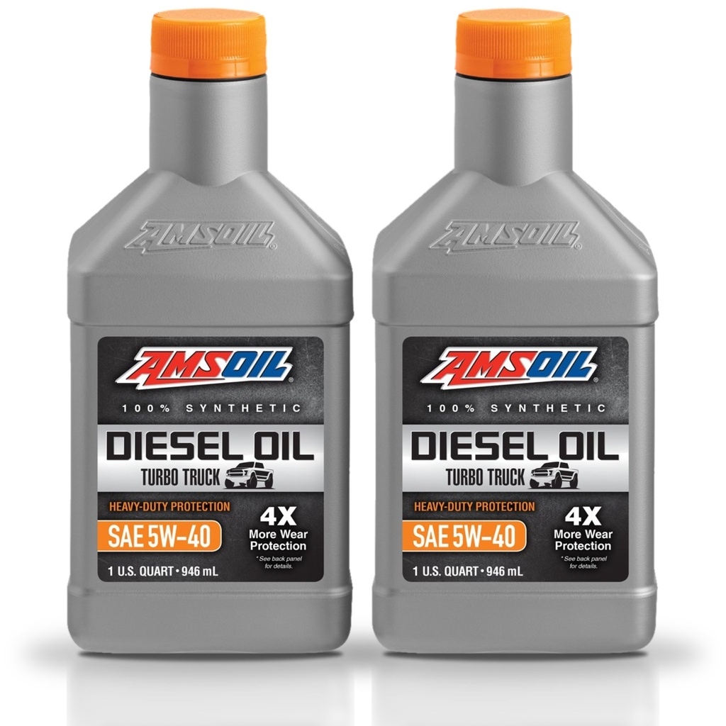 [KIT-AMADOQT-2L] Kit 2 Litros 5W40 Heavy-Duty Synthetic Diesel Oil AMSOIL