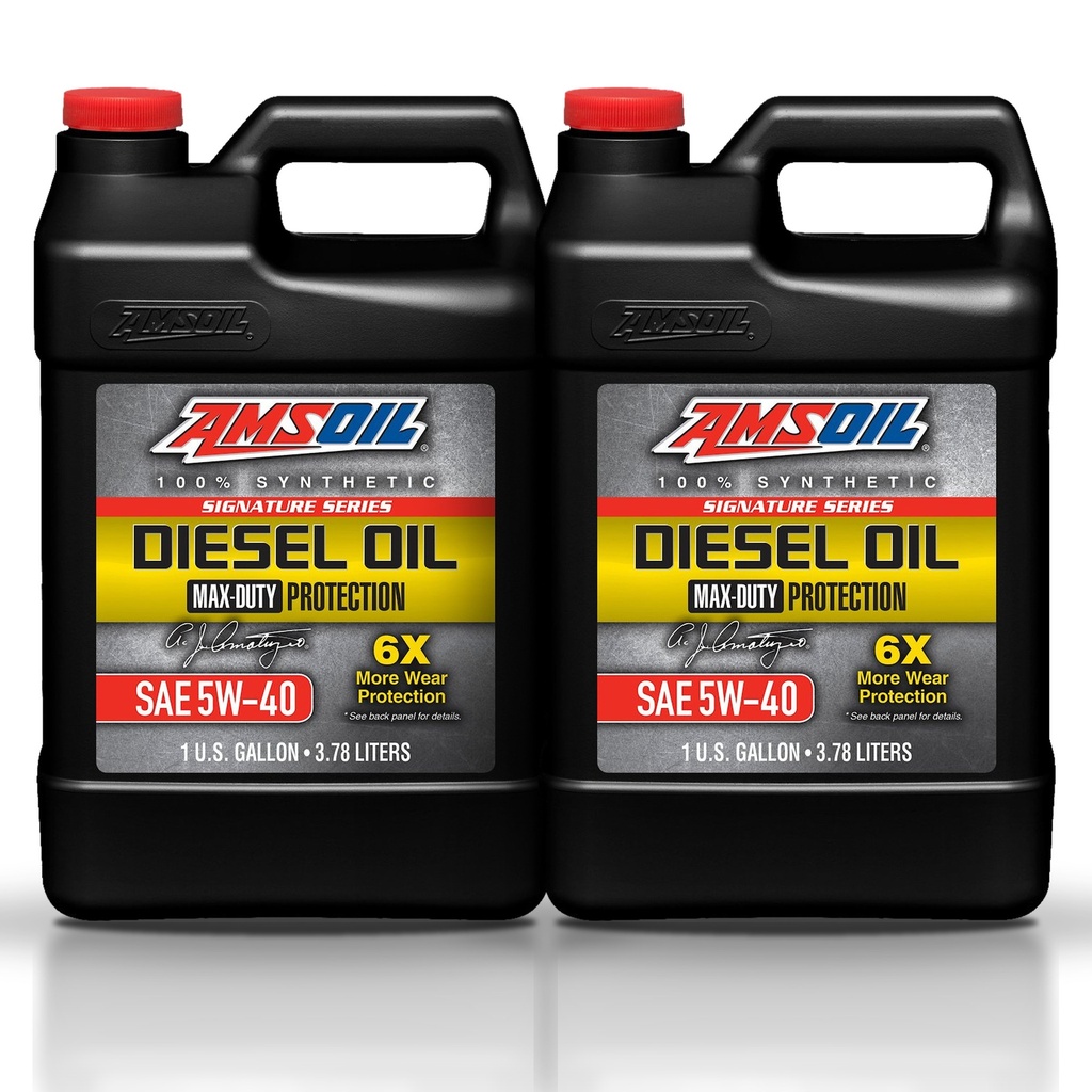 [KIT-AMDEO1G-2G] Kit 2 Galones 5W40 Max-Duty Synthetic Diesel Oil AMSOIL