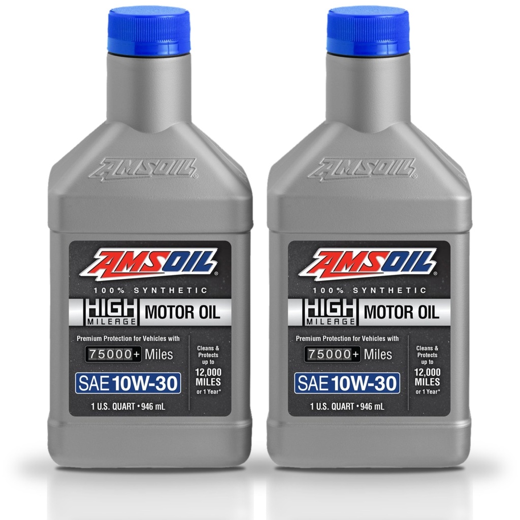 [KIT-AMHM1030QT-2L] Kit 2 Litros Aceite 10W30 sintetico alto km 946 ml AMSOIL