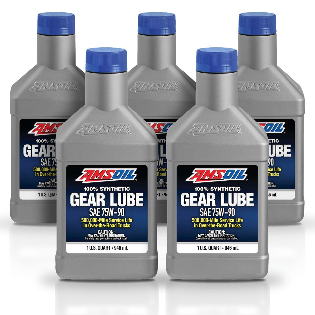 [KIT-AMFGRQT-5L] Kit 5 Litros ACEITE ENGRANAJES SINTETICO 75W90 1L AMSOIL AMSOIL