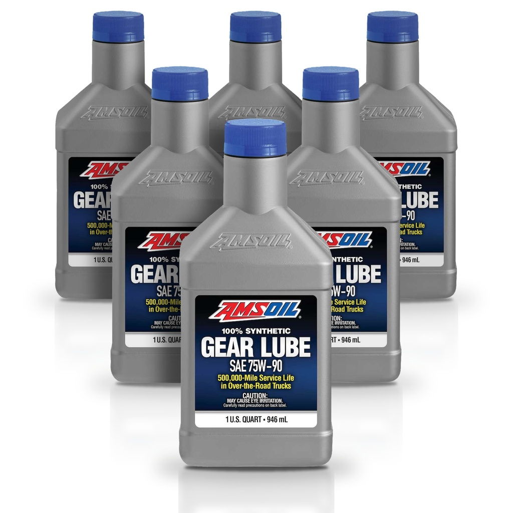 [KIT-AMFGRQT-6L] Kit 6 Litros ACEITE ENGRANAJES SINTETICO 75W90 1L AMSOIL AMSOIL