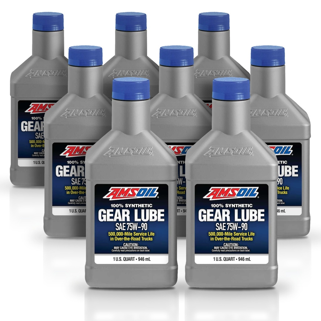 [KIT-AMFGRQT-8L] Kit 8 Litros ACEITE ENGRANAJES SINTETICO 75W90 1L AMSOIL AMSOIL