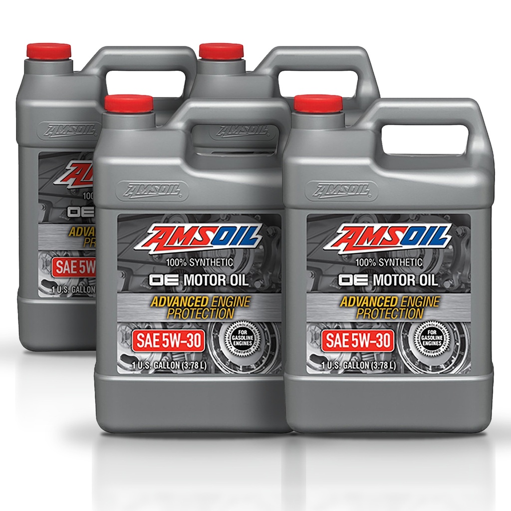 [KIT-AMOEF1G-4G] Kit 4 Galones ACEITE SA 5W30 OE GARRAFA 3.78L AMSOIL AMSOIL