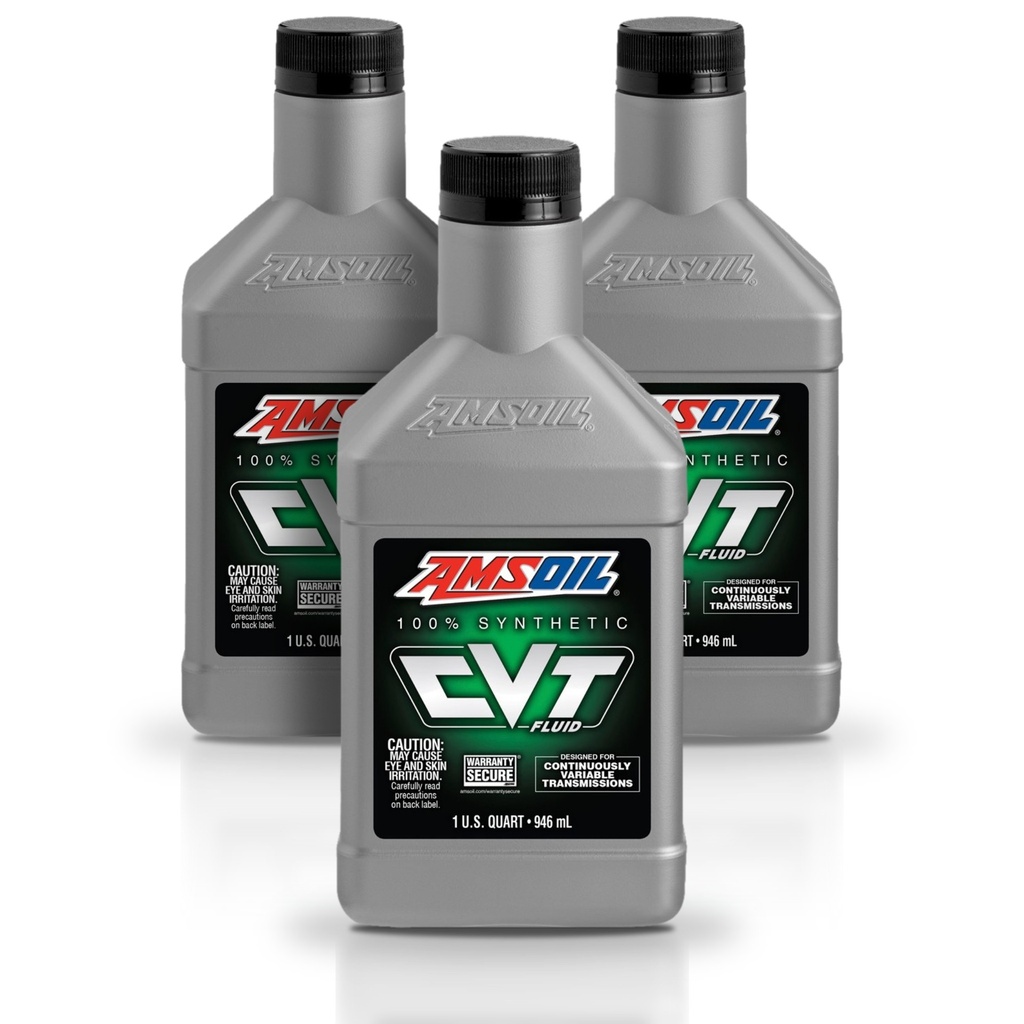[KIT-AMCVTQT-3L] Kit 3 Litros ACEITE SINTETICO AMSOIL CAJA CVT 946 ML AMSOIL